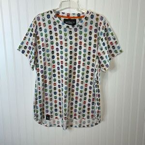 Brooklyn Standard T Shirt Mens Size Xlarge Multicolor Short Sleeve Luchador Mask